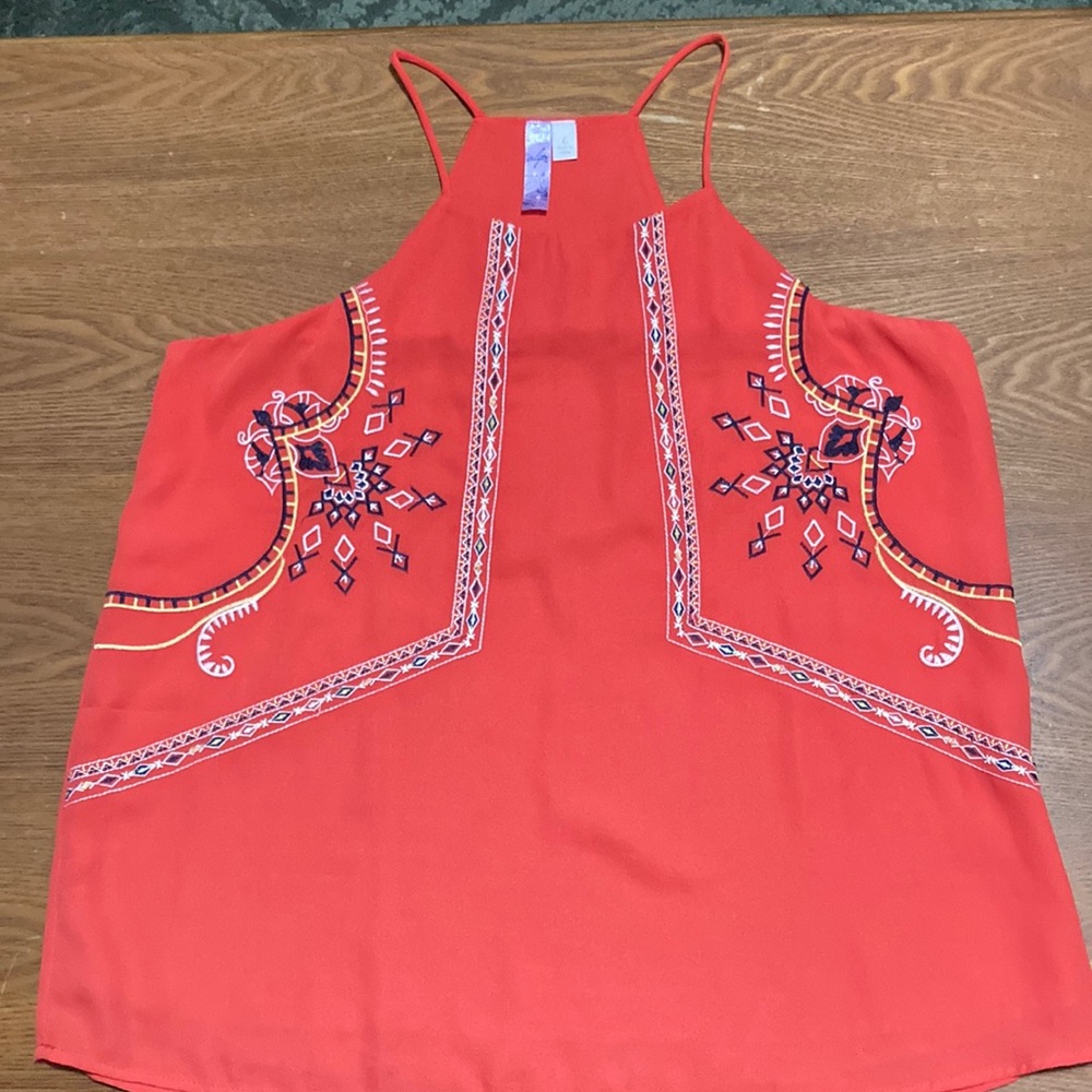 Alya Women’s Orange Tank Top (size L)